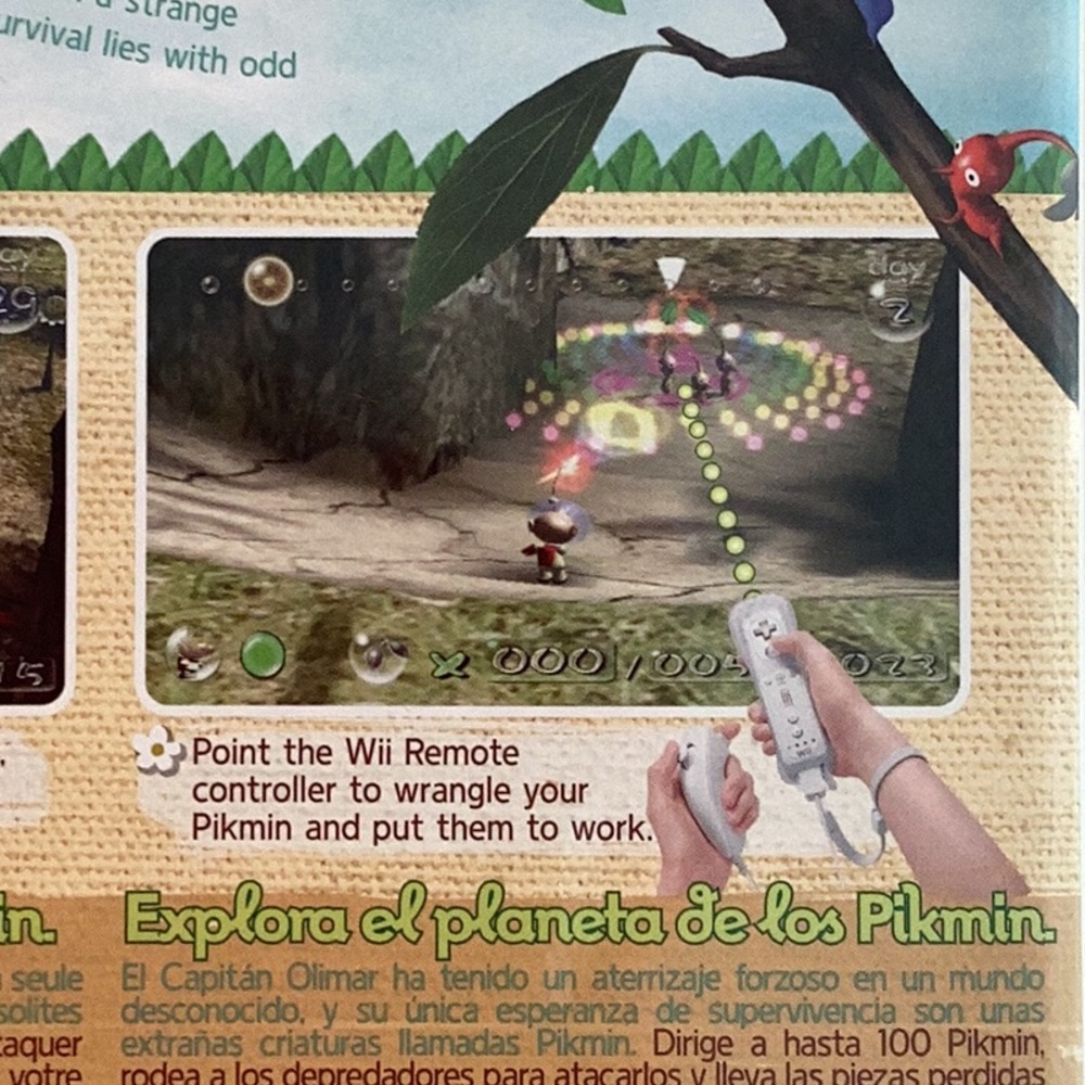 Pikmin Nintendo Wii Game Complete Play Control - Picture 4 of 9